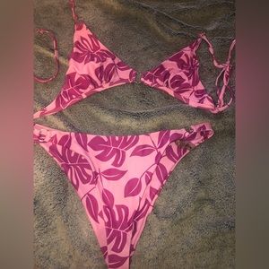 SHEIN floral bikini